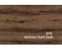 Тумба 1V2D2S, JAGGER, цвет Дуб монастырский /Черный