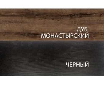 Кровать 160, JAGGER, цвет Дуб монастырский /Черный
