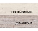 Шкаф 2D1S, MONAKO, цвет Сосна винтаж/дуб анкона