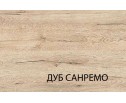 Кровать 160, OSKAR , цвет дуб Санремо