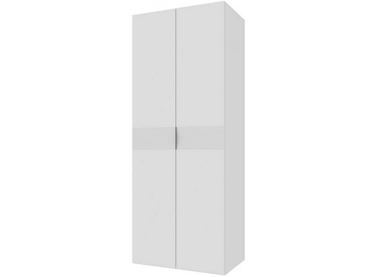 SIMPLE, Шкаф 2DG. Цвет БЕЛЫЙ / МОНТЕ / ДЖЕЛАТО