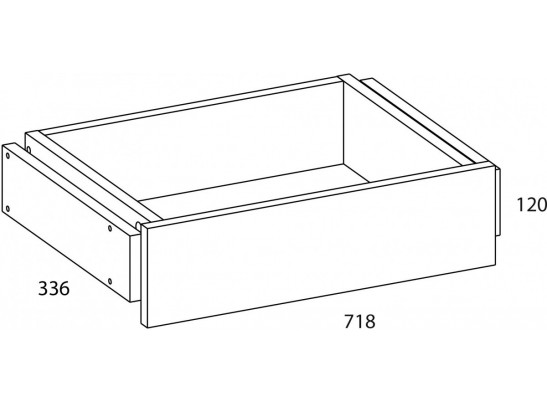 TETRA Ящик 75/35. Цвет ПЕРСИДСКИЙ ЖЕМЧУГ