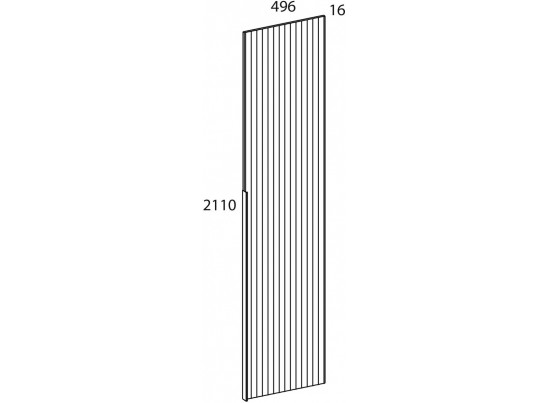 TETRA Дверь 50/211 FRA. Цвет ПЕРСИДСКИЙ ЖЕМЧУГ