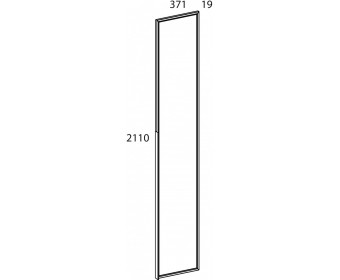 TETRA Дверь 37/211 FL. Цвет ПЕРСИДСКИЙ ЖЕМЧУГ