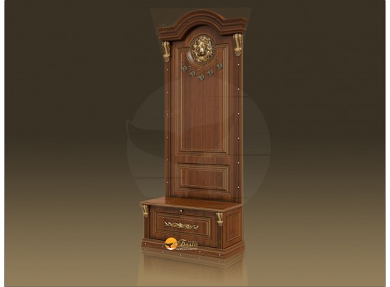 Прихожая Б11.2-3 Орех/патина золото в Ростове-на-Дону