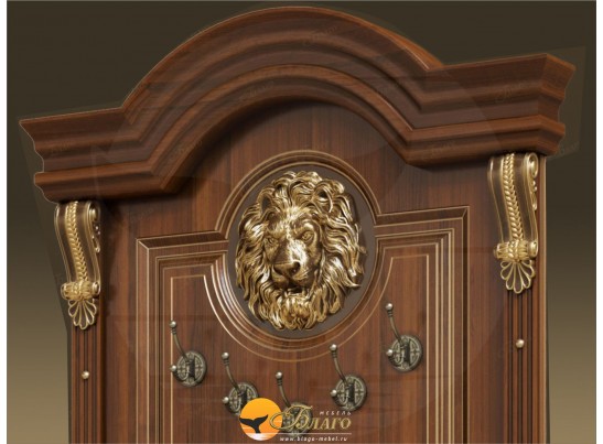 Прихожая Б11.2-3 Орех/патина золото в Ростове-на-Дону