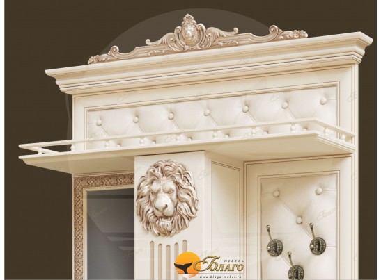 Прихожая Б11.4-3 Карамель/патина золото/бежевый в Ростове-на-Дону