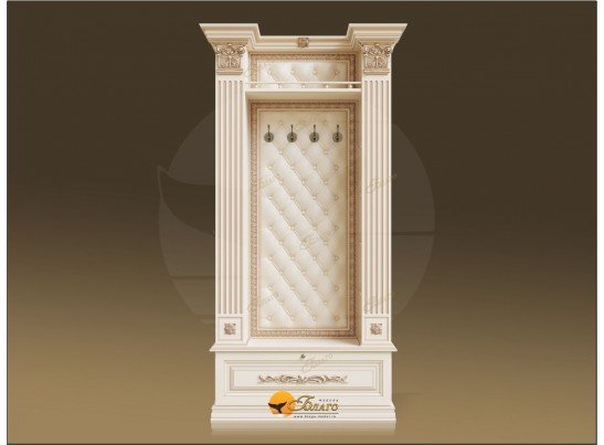 Прихожая Б11.4-9 Карамель/патина золото/бежевый в Ростове-на-Дону