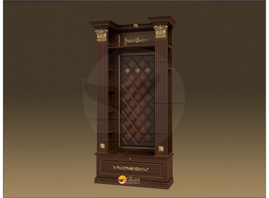 Прихожая Б11.4-10 с капителяти Орех/патина золото в Ростове-на-Дону