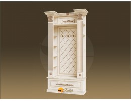 Прихожая Б11.4-10 с капителями Карамель/патина золото