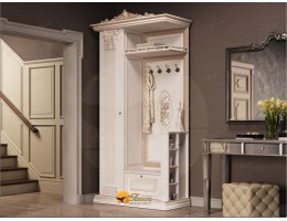 Прихожая Б11.5-2 (декор "ЦД-24) Карамель/патина золото