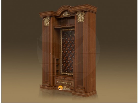 Прихожая Б11.5-11 Орех/патина золото в Ростове-на-Дону