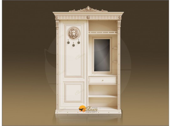 Прихожая-купе Б11.6-1 Карамель/Патина золото в Ростове-на-Дону