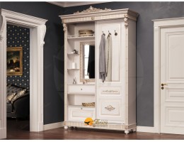 Прихожая-купе Б11.6-2 Карамель/Патина золото