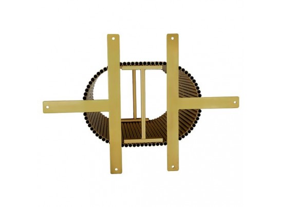 Стол Festa 140x85x77см, керамогранит Calacatte gold (глянец), золото Стол Festa 140x85x77см, керамогранит Calacatte gold (глянец), золото