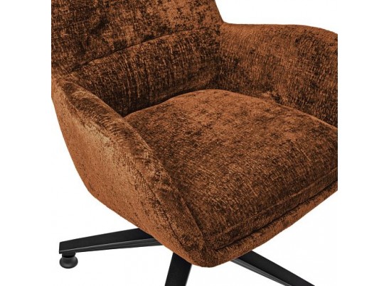 Кресло Teddy терракотовый шенилл