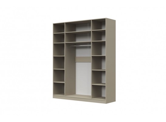 Вива - Шкаф распашной ШР-4 Мокко глянец в Ростове-на-Дону