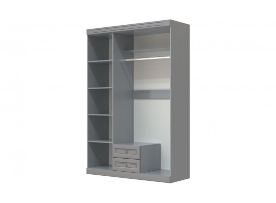 Олимп Шкаф распашной ШР-3 - антрацит в Ростове-на-Дону