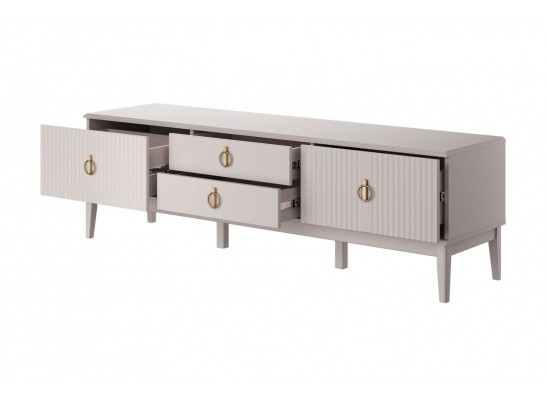 Фарго (льняной) - Тумба для ТВ - 4 ящика в Ростове-на-Дону