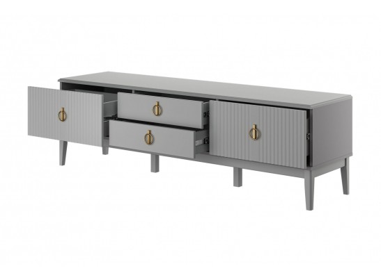 Фарго (антрацит) - Тумба для ТВ - 4 ящика в Ростове-на-Дону