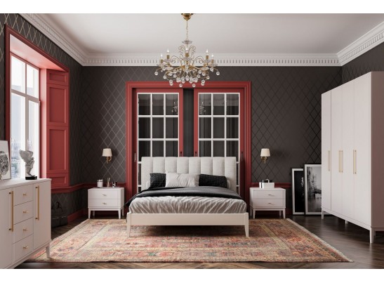 Спальня «Джали» Льняной в Ростове-на-Дону