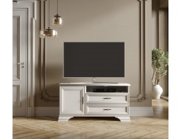 Тумба ТВ Белый S320-RTV 1D2S KENTAKI Тумба ТВ Белый S320-RTV 1D2S KENTAKI