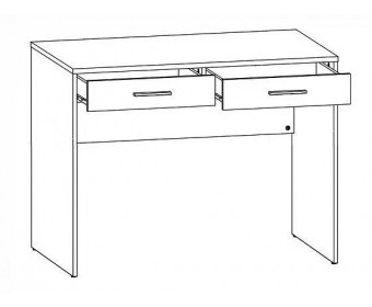 Стол письменный Непо BIU2S