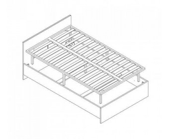 Кровать Непо LOZ120х200