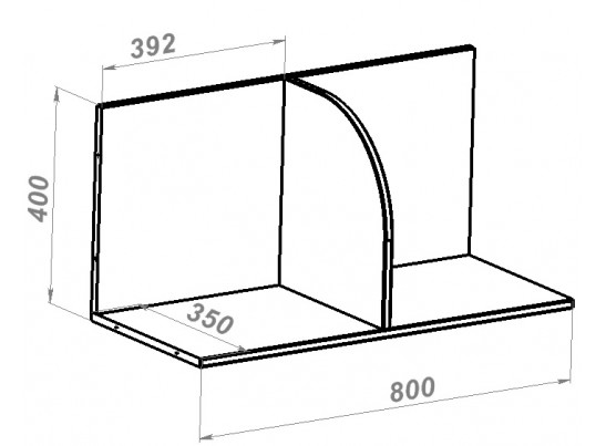 Навес межстоечный Modul 12 в Ростове-на-Дону
