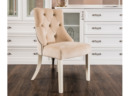 Стул мягкий Мишель, белый