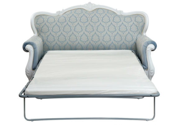 Диван Мишель трехместный, белый матовый