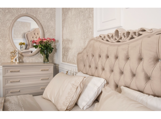 Кровать МОККО 1,8 бежевый