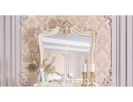Зеркало для комода Джоконда, крем глянец
