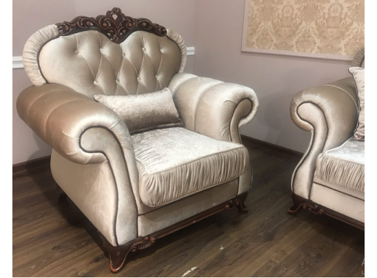 Кресло Патрисия, караваджо глянец