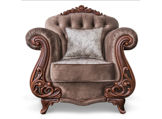 Кресло Афина, декор караваджо в Ростове-на-Дону