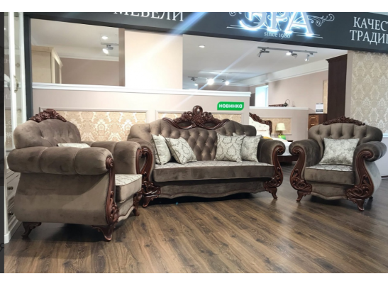 Комплект мягкой мебели АФИНА, караваджо в Ростове-на-Дону