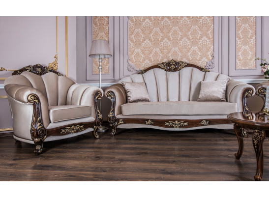 Комплект мягкой мебели МАРСЕЛЛА, корень дуба в Ростове-на-Дону