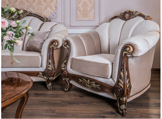 Комплект мягкой мебели МАРСЕЛЛА, корень дуба в Ростове-на-Дону