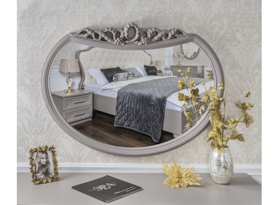 Зеркало для туалетного столика МОККО, серый камень