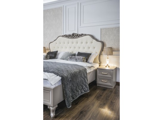 Спальня МОККО 5-ств 1,8 серый камень