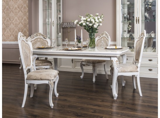 Стул Натали, белый глянец