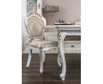 Стул Натали, белый глянец