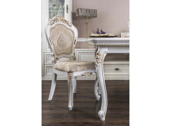Стул Натали, белый глянец