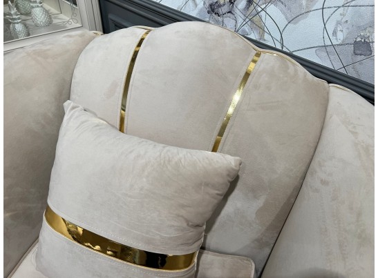 Кресло Лара, бежевый золото в Ростове-на-Дону