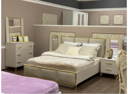 Спальня LARA 4-ств 1.6, бежевый золото в Ростове-на-Дону