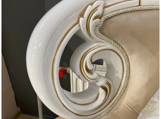 Диван Мона Лиза 3х местный, белый глянец