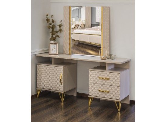 Туалетный столик LARA, бежевый глянец в Ростове-на-Дону