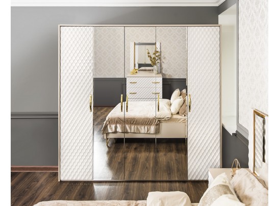 Спальня LARA 4-ств 1.6, белый глянец в Ростове-на-Дону