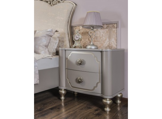 Тумба прикроватная ЛАЛИ, серый камень в Ростове-на-Дону