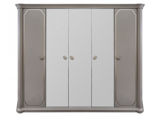 Шкаф 5-ти дверный ЛАЛИ, серый камень в Ростове-на-Дону